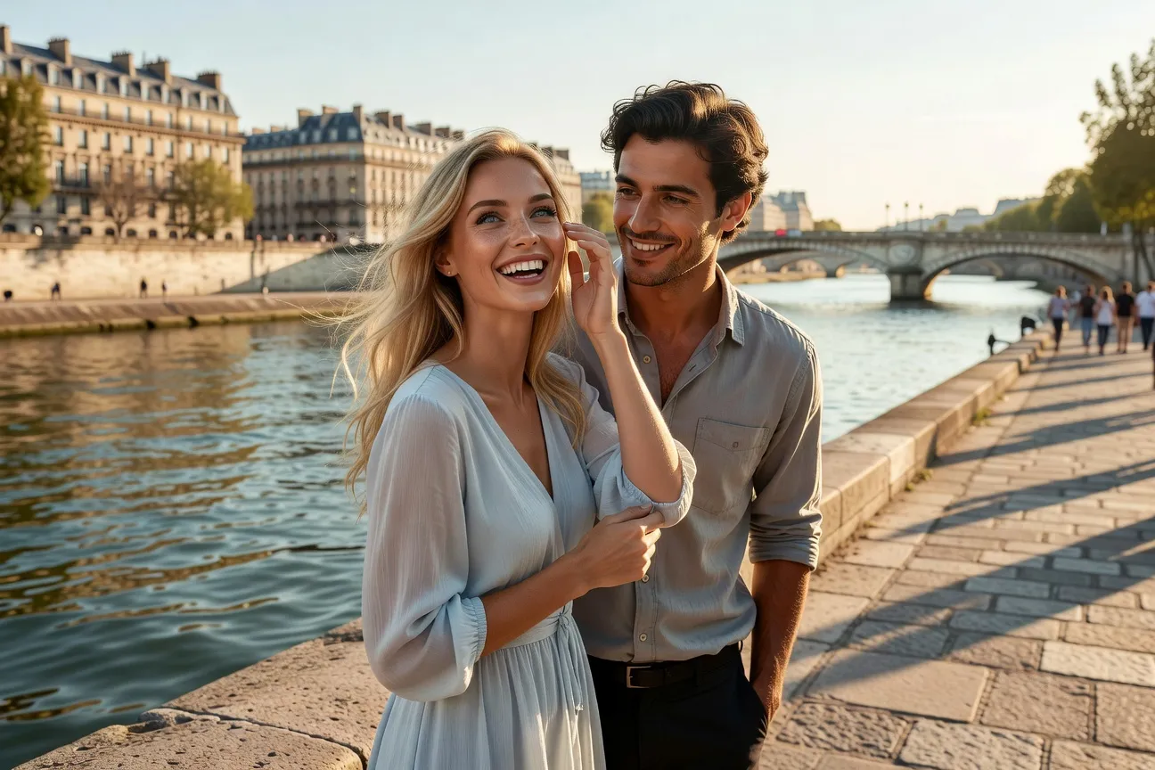 Femme russe et homme français — première rencontre culturelle