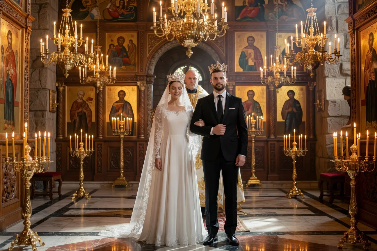 Cérémonie de mariage russe traditionnel — rites et traditions