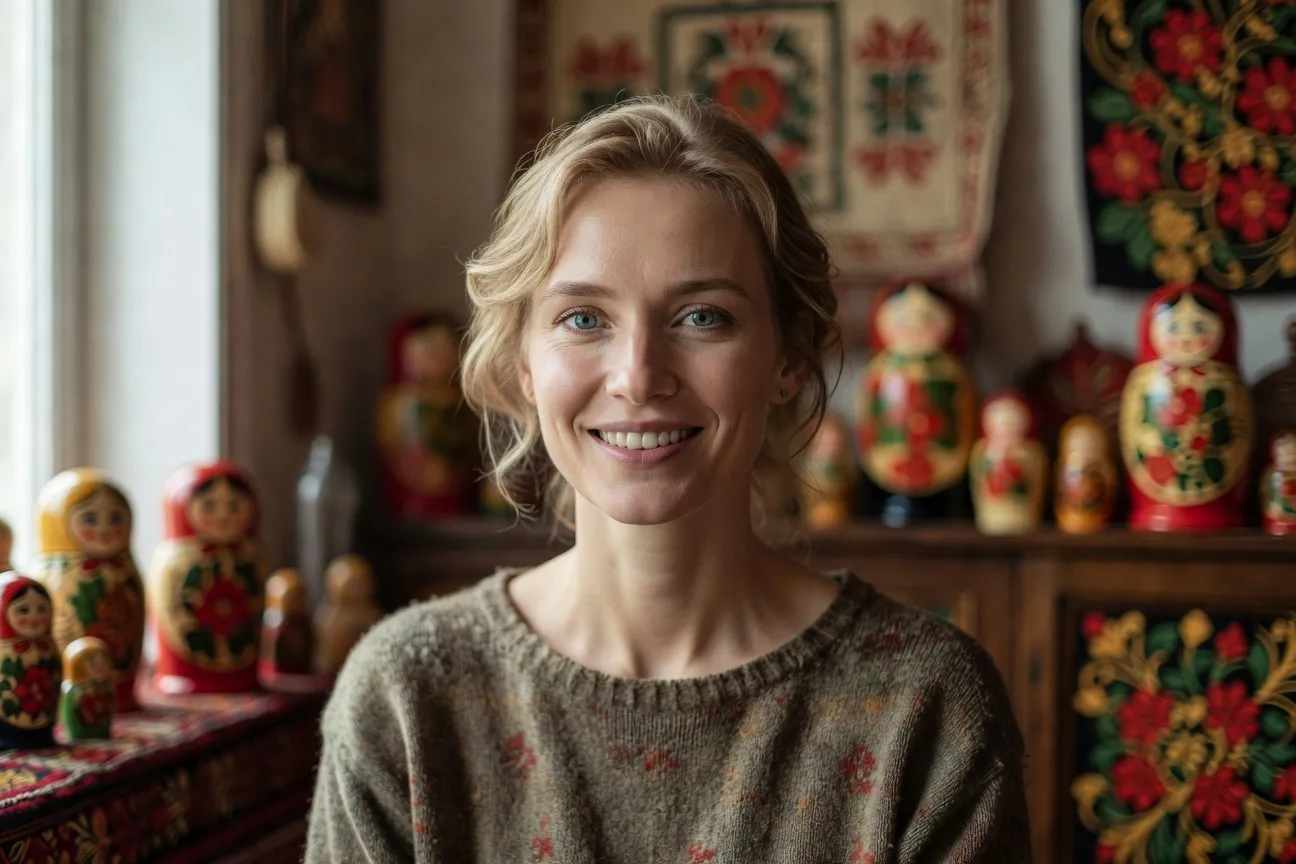Natalia Petrov, animatrice culturelle russophone à Paris